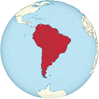 Lage Südamerikas